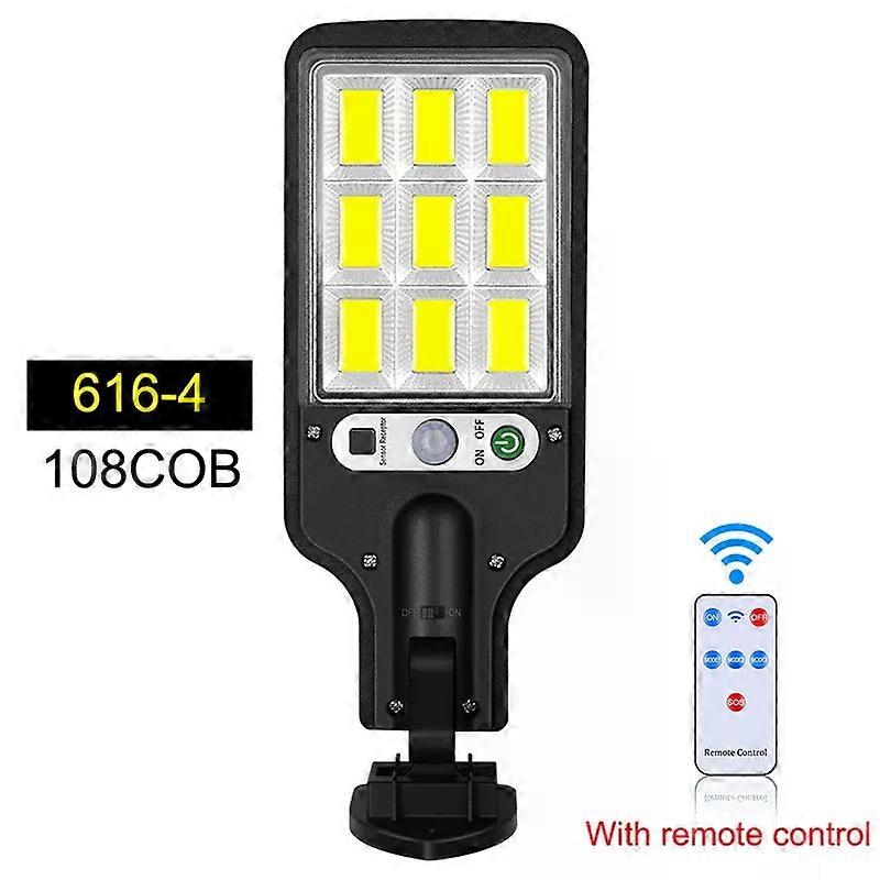 Solar Street Lights Outdoor Solar Lamp With 3 Light Mode Waterproof Motion Sensor Security Lighting compatible Garden Patio Path Yard