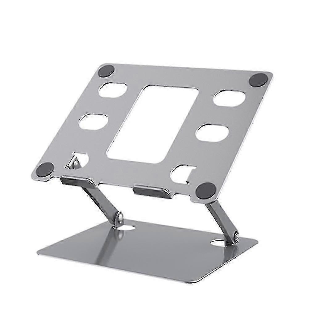 سبائك الألومنيوم اللوحي حامل التبريد قوس قابل للتعديل حامل الكمبيوتر المحمول المنظم