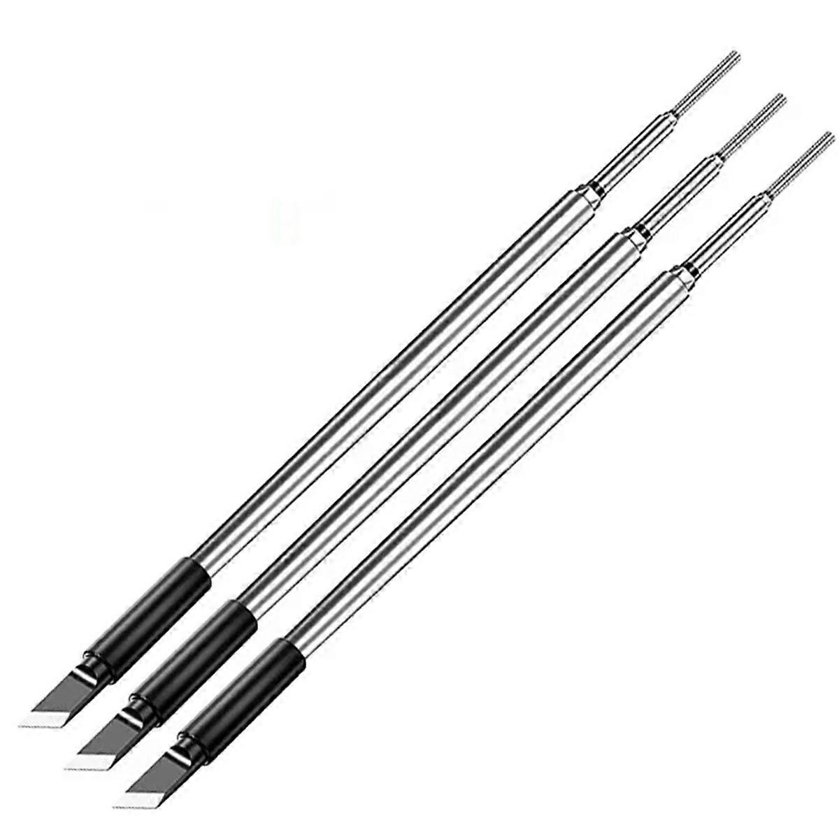 3Pc C210 Soldering Iron Tip USB Soldering Iron Tip 5V Battery Soldering Iron Tip Soldering Rework Ac