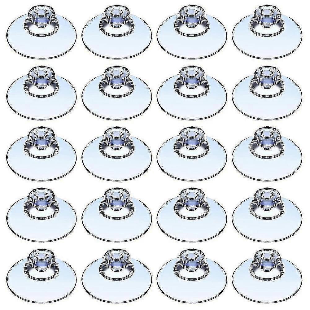 100pcs Transparent Suction Cups, For Outdoor, Kitchen,window 20mm