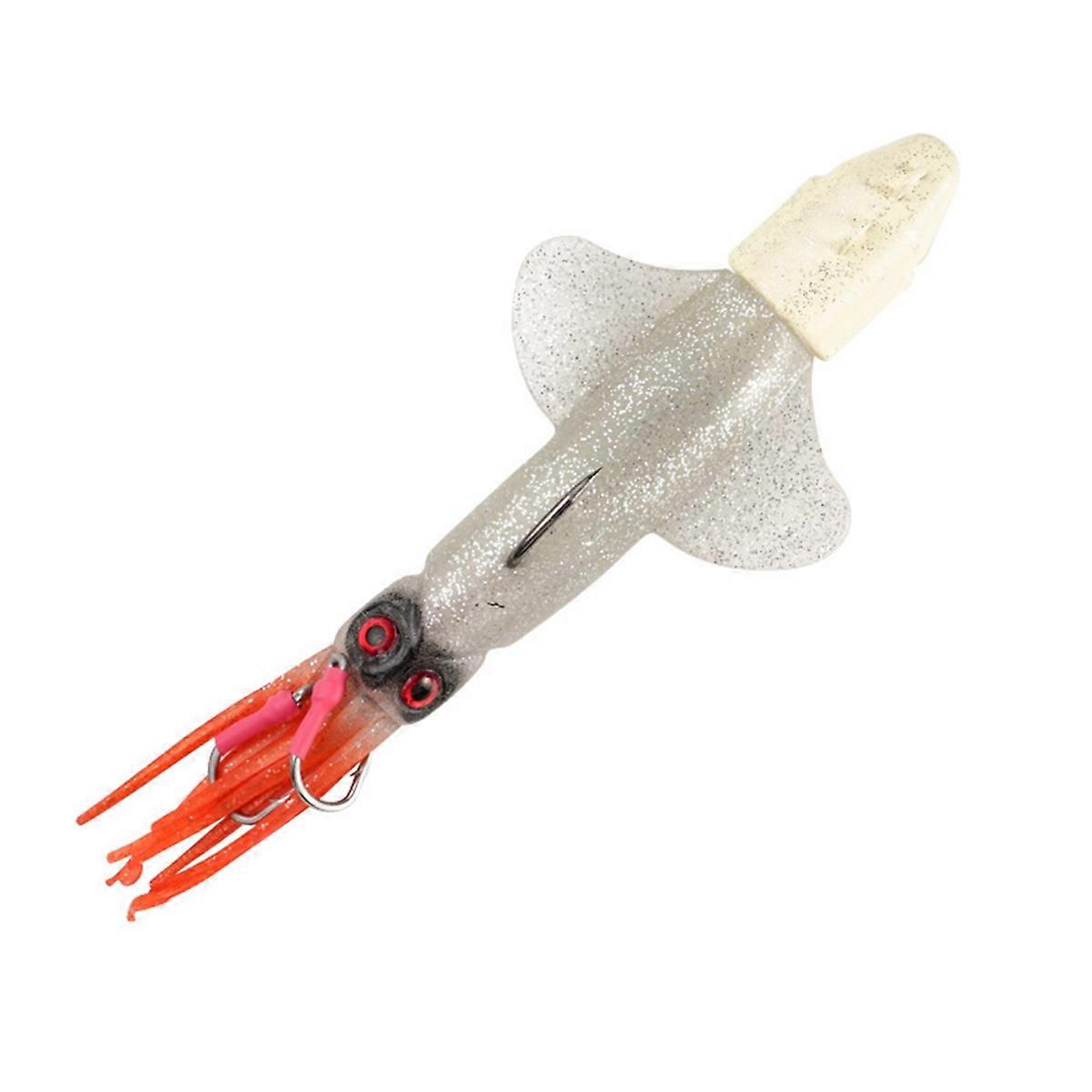 Meeresangeln Köder Soft Bait Großer Tintenfisch Blei Köpfe Oktopus Gefälschter Köder A