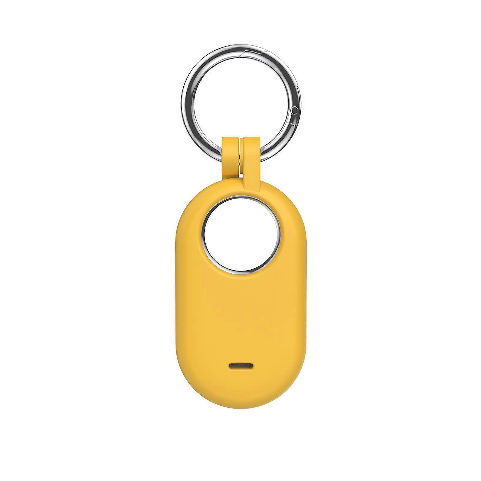 For Smarttag 2 Locator Case Scratch Resistance Anti-Lost Housing Protective Cover Slip Resistant Protector Holder Shells Yellow