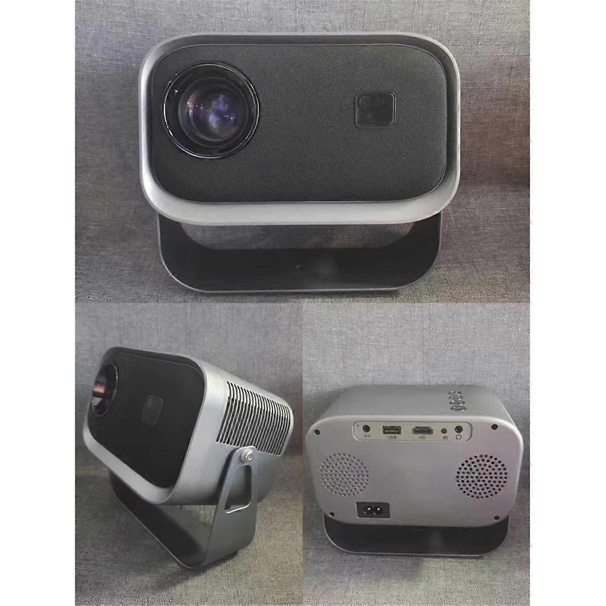 Projector with Bluetooth 1080P Electric Focus Home Theater-EU Plug