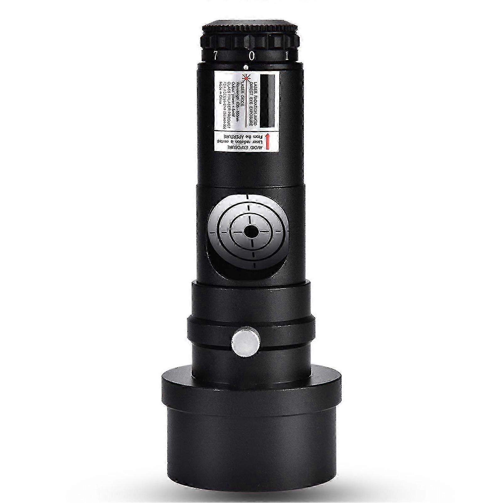 Colimador a laser de 1,25 polegadas Adaptador de 2 polegadas 7 níveis brilhantes para telescópios newtonianos