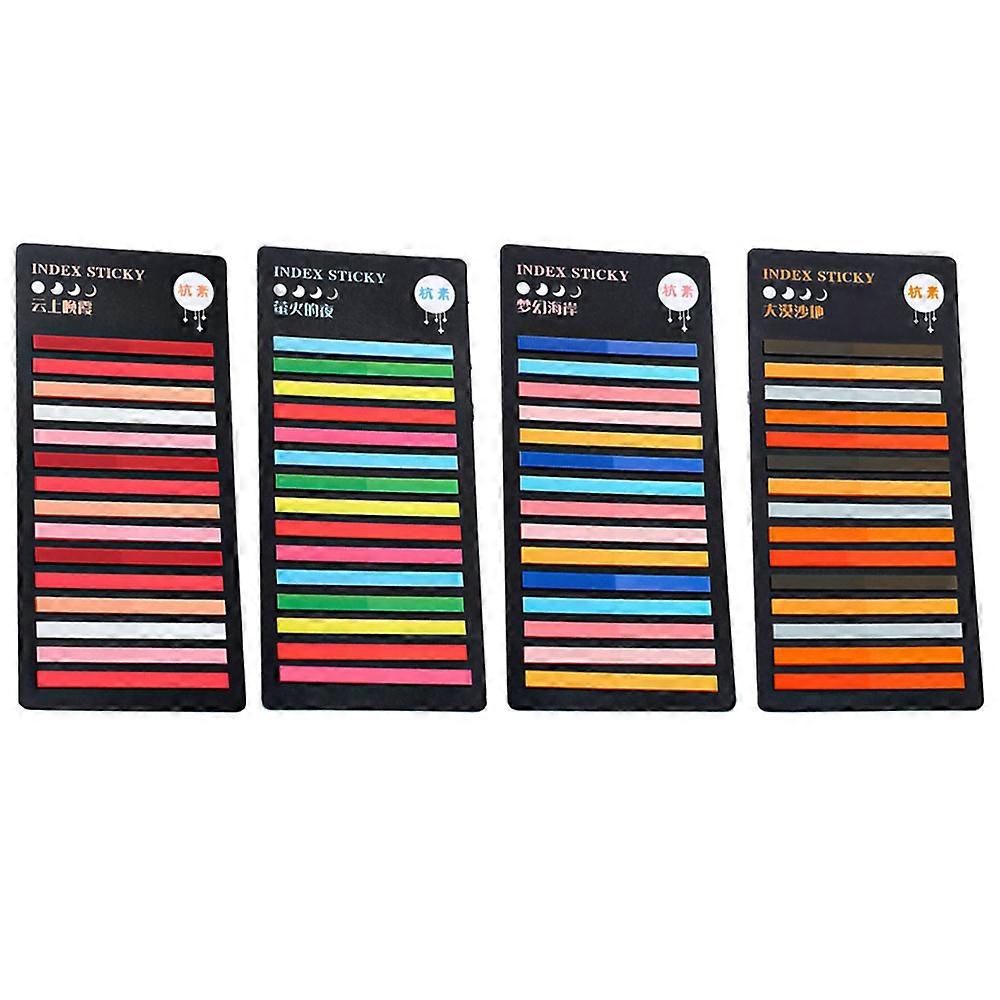 Highlighter Tape, Transparent Sticky Tabs, Waterproof, Book Notes Documents