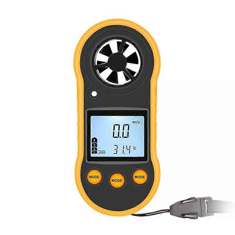 Mini Anemometer-Portable Wind Speed Meter with LCD Display-RZ818