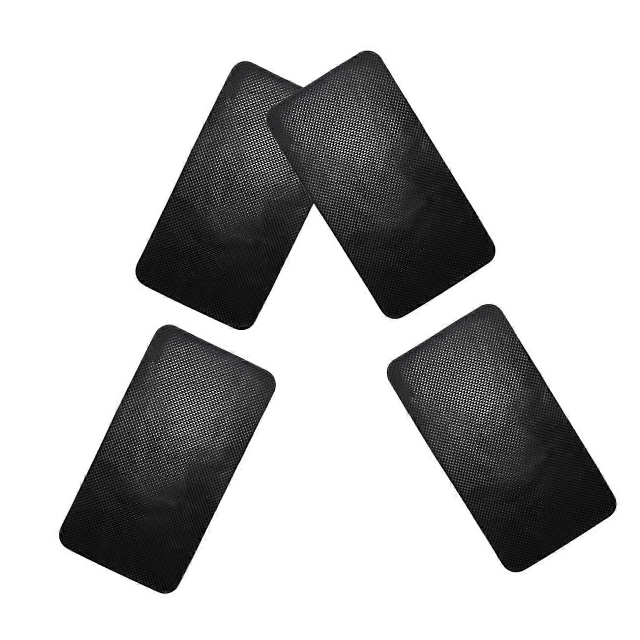Soft Material Car Dashboard Anti-Slip Pad 4-Pack Dashboard Mats For Phone Holder
