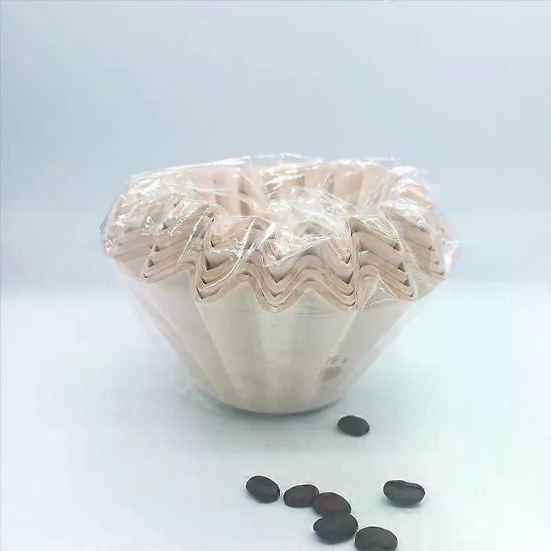 B75 Wave Coffee Dripper Crystal Eye Pour Over Coffee Filter PCTG 1-2 Cups Coffee Maker Flat Bottom Increase Unicompatible for mity