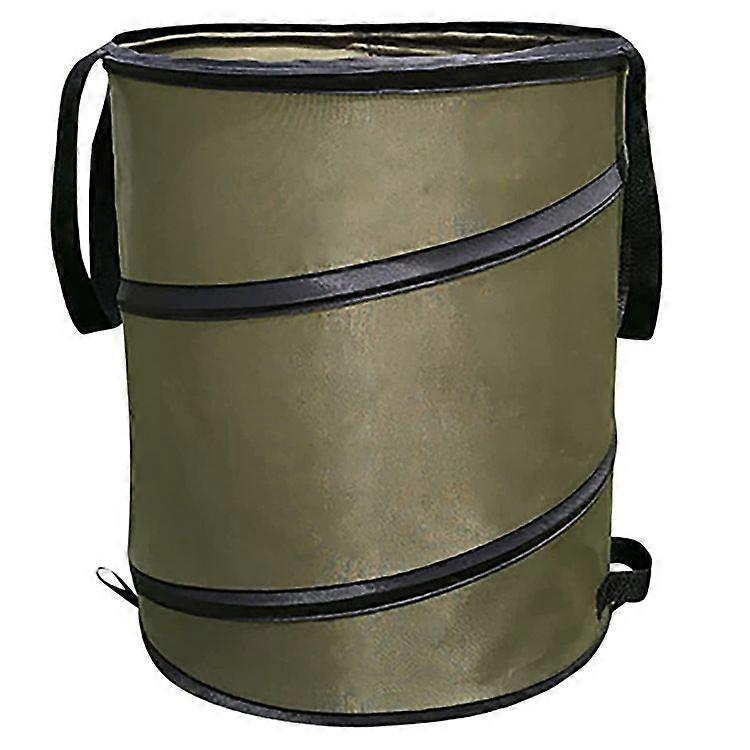 Πακέτο 1 Βαρέως Τύπου Pop-up Τσάντες Κήπου 37 L (46 x 70 cm), Επαναχρησιμοποιήσιμος Αναδυόμενος Κάδος Κήπου, Σακούλες Απορριμμάτων Κήπου για Κάμπινγκ, Κήπο, Πικνίκ και Εξωτερικούς Χώρους