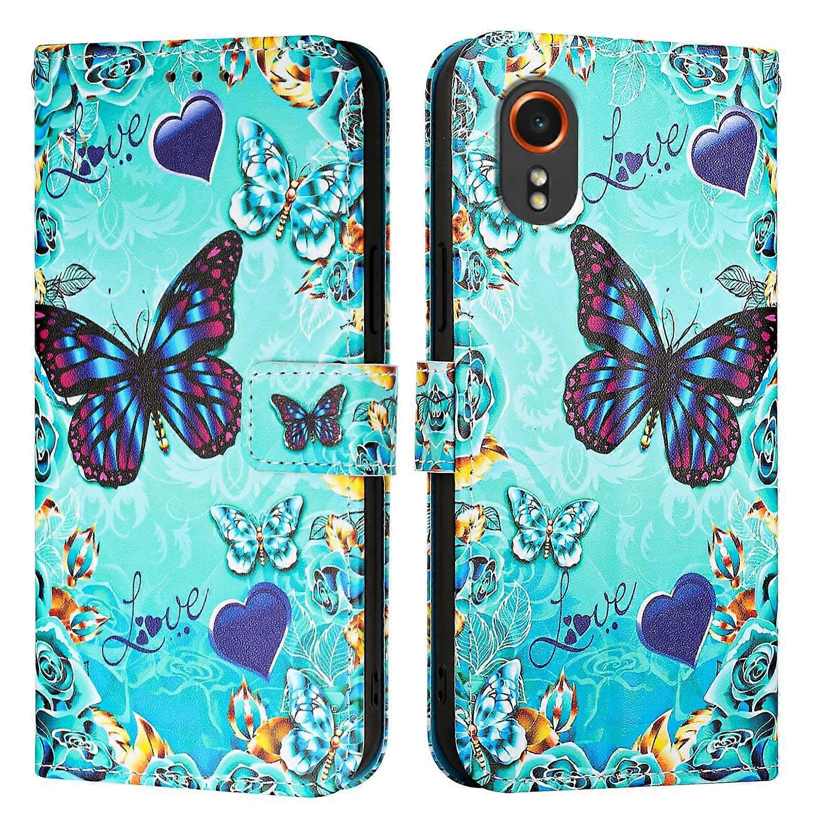 Plain Weave PU Case For Samsung Galaxy Xcover7