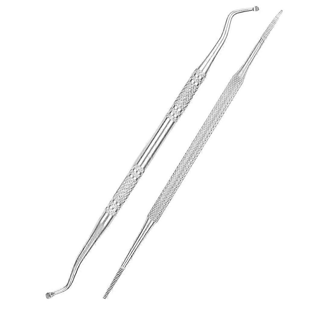 Double Sided Thin Straight File Double Ended Professional Grade Nail Cleaner