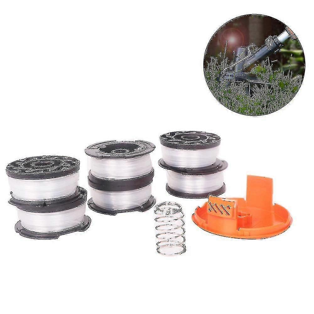 6-pack Lawn Mower Replacement Spool Mowing Lines
