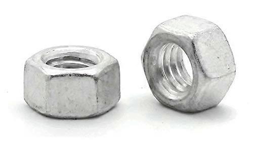 Aluminum Hex Nuts UNC Coarse Thread Hex Finish Nuts 5/16'-18 QTY 100