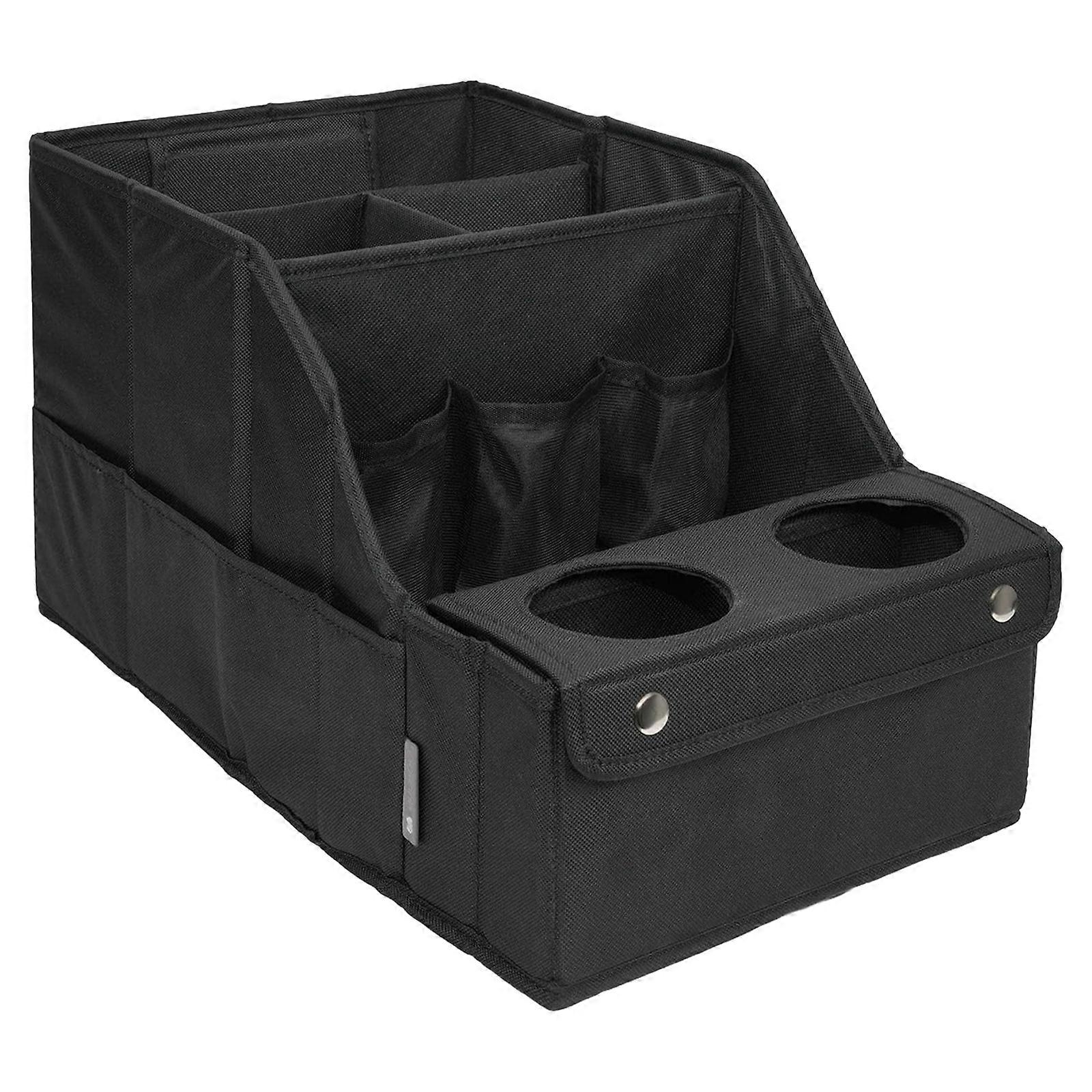 Foldable Car Seat Organizer Multi-Section Vehicle Organizer