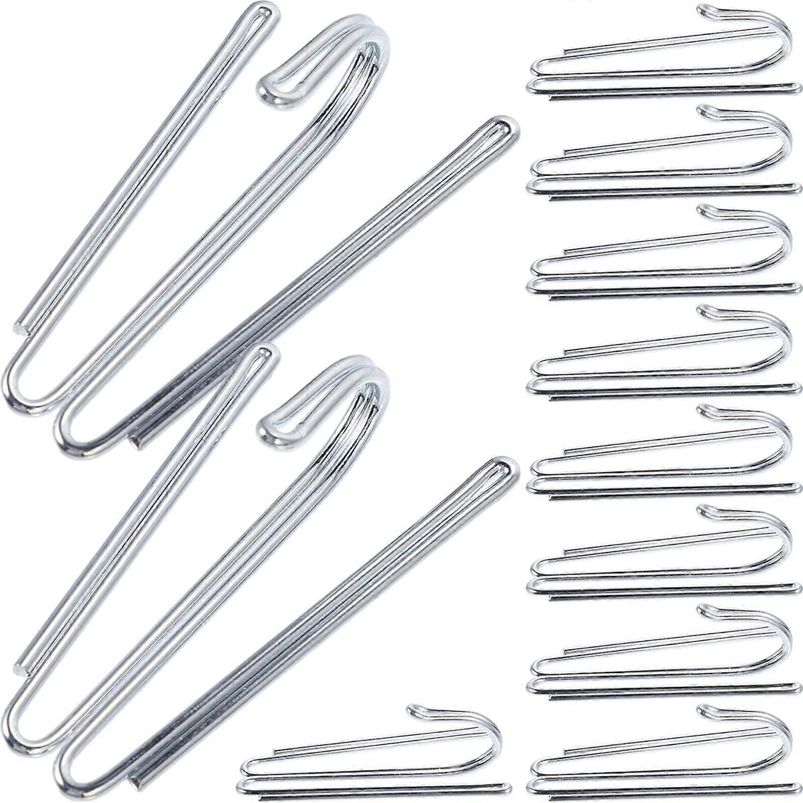 50pcs Drapery Hooks Window Curtain Hooks Curtain Hangers Bathroom Curtain Hooks