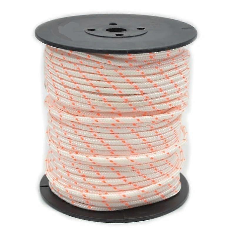 Replacement Recoil Starter Rope 50m 3mm Nylon Pull Starter Rope Recoil Engine Start Cord for Trimmer Cutter Chaaws Lawn Mower Engine