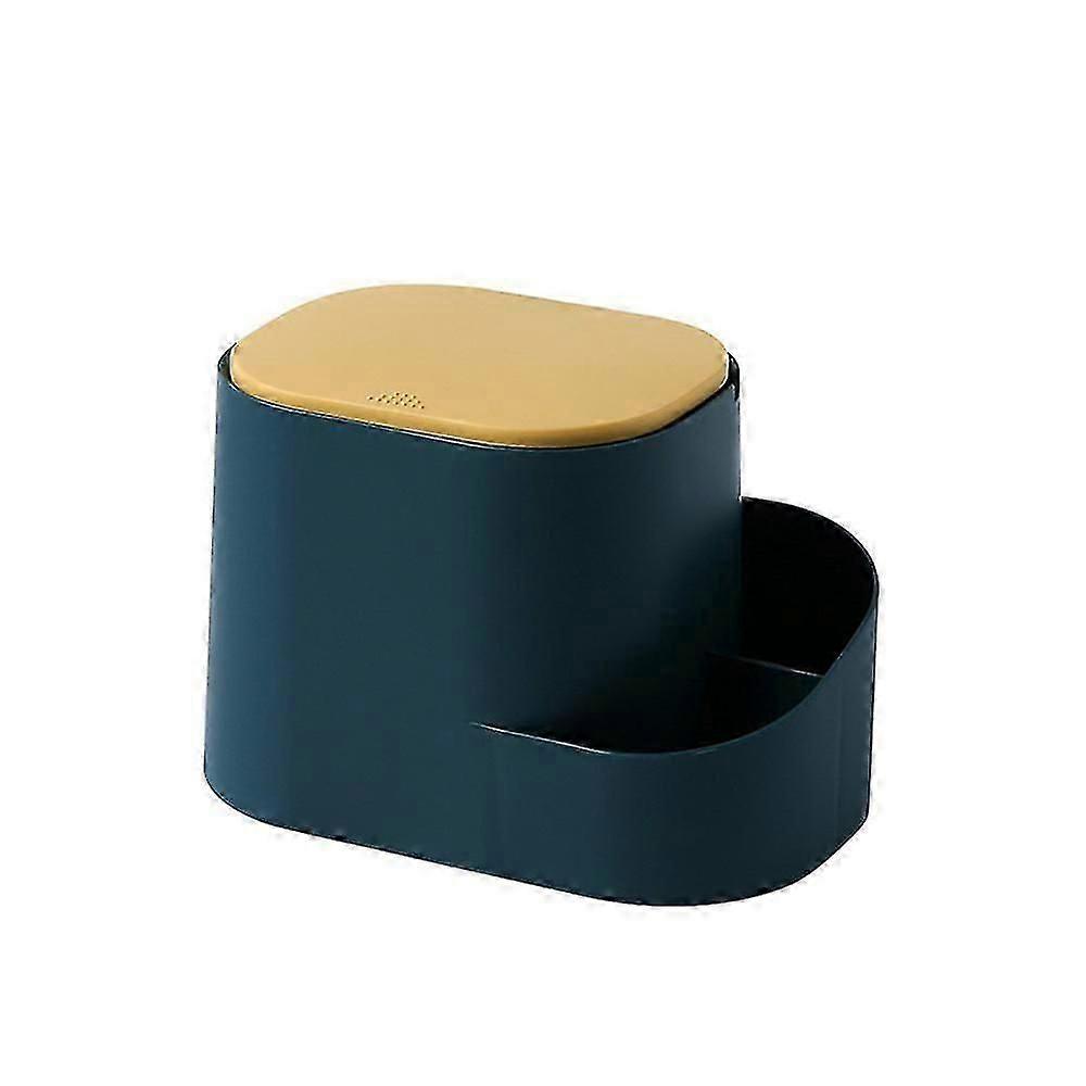Plastic Storage Box, Solid Color Pressing Cylindrical Storage Box well