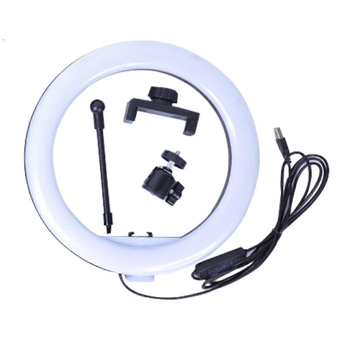 USB Ring Light for Video Conferencing, 10-Inch Adjustable Brightness