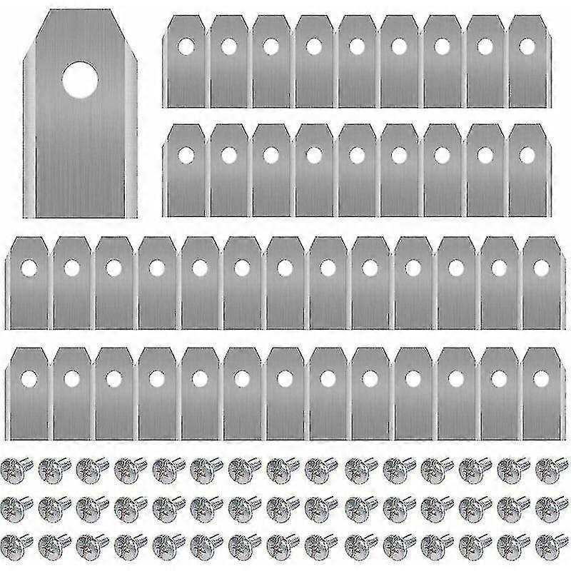 45 x Titanium Knife Blades for All Husqvarn/Automower/Yardforce/Gardena Robotic Lawn Mowers