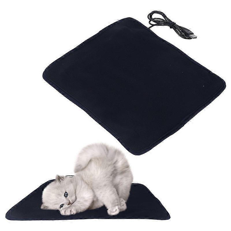 USB加熱パッド3温度ギアは、タイミングで暖かい肩、首、脚、腰、加熱マットを保ちます--ブルー