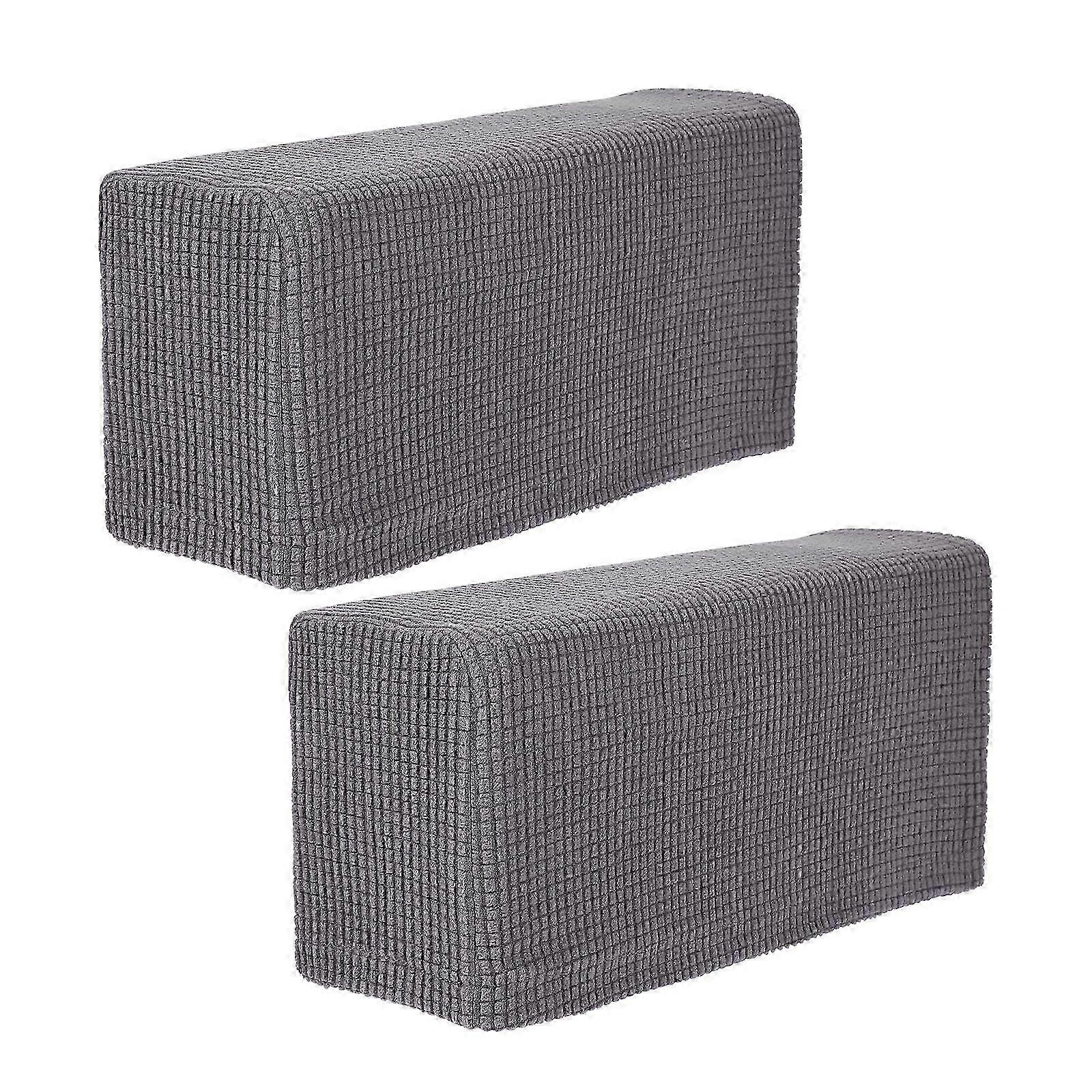 2pcs Sofa Armrest Covers Elastic Couch Arm Covers Armrest Slipcover Recliner Arm Protectors for Sofa Couch
