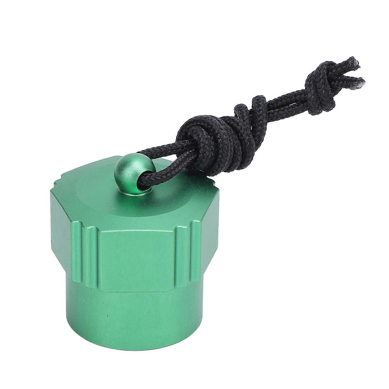 Diving Dust Cap Aluminum Alloy 1st Stage DIN Regulator Threaded Tank Valve Dust Plug Protector for Replacement