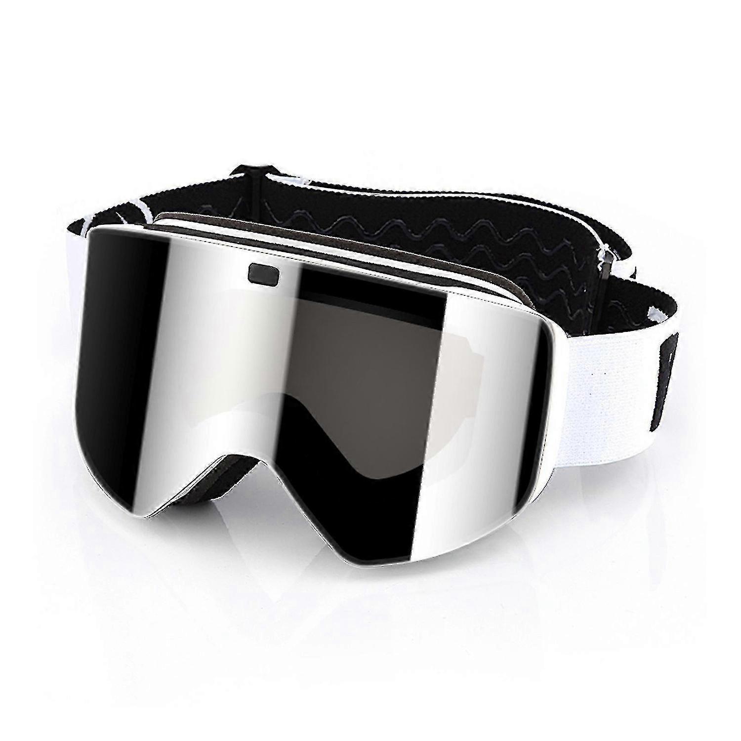 Cylindrical Double Layer Ski Goggles Comfortable Windproof Snow Goggles For Skiing Snowmobiling