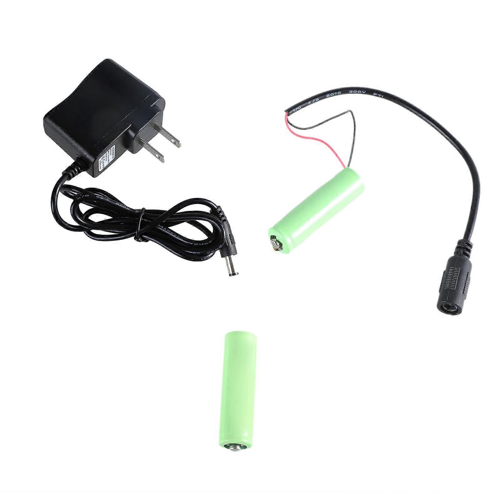 3V AA Battery Eliminators Cable Replace 2Pcs 1.5V AA LR6 Batteries for LED Light Electronic Toy Strips Light Table Lamp