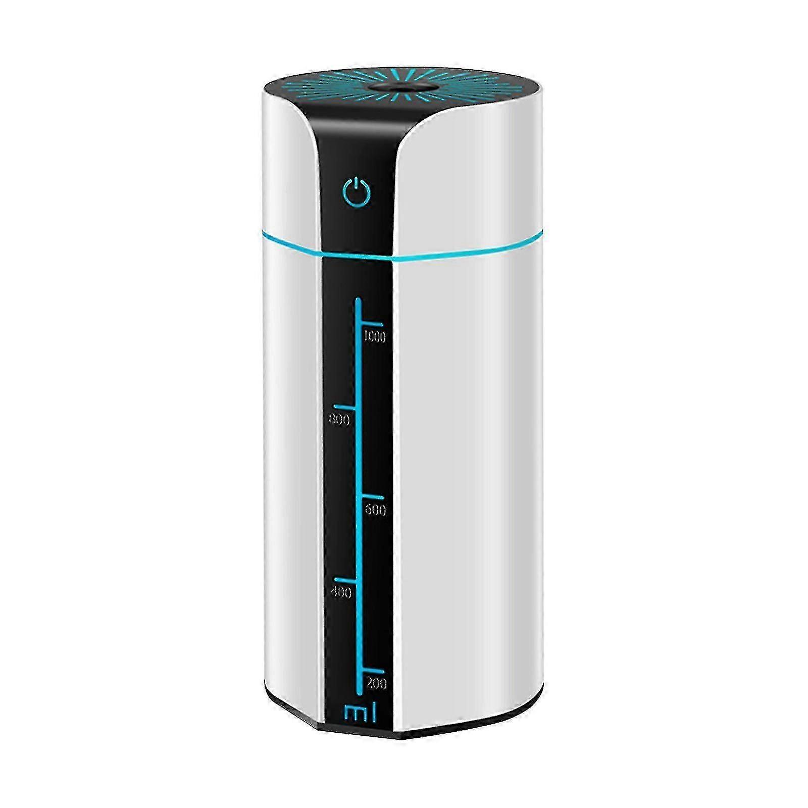 Cool Mist Humidifiers For Babies, 1000ml Quiet And Small Humidifier For Bedroom Nightstand, Space Saving, Auto Shut Off With Led Night