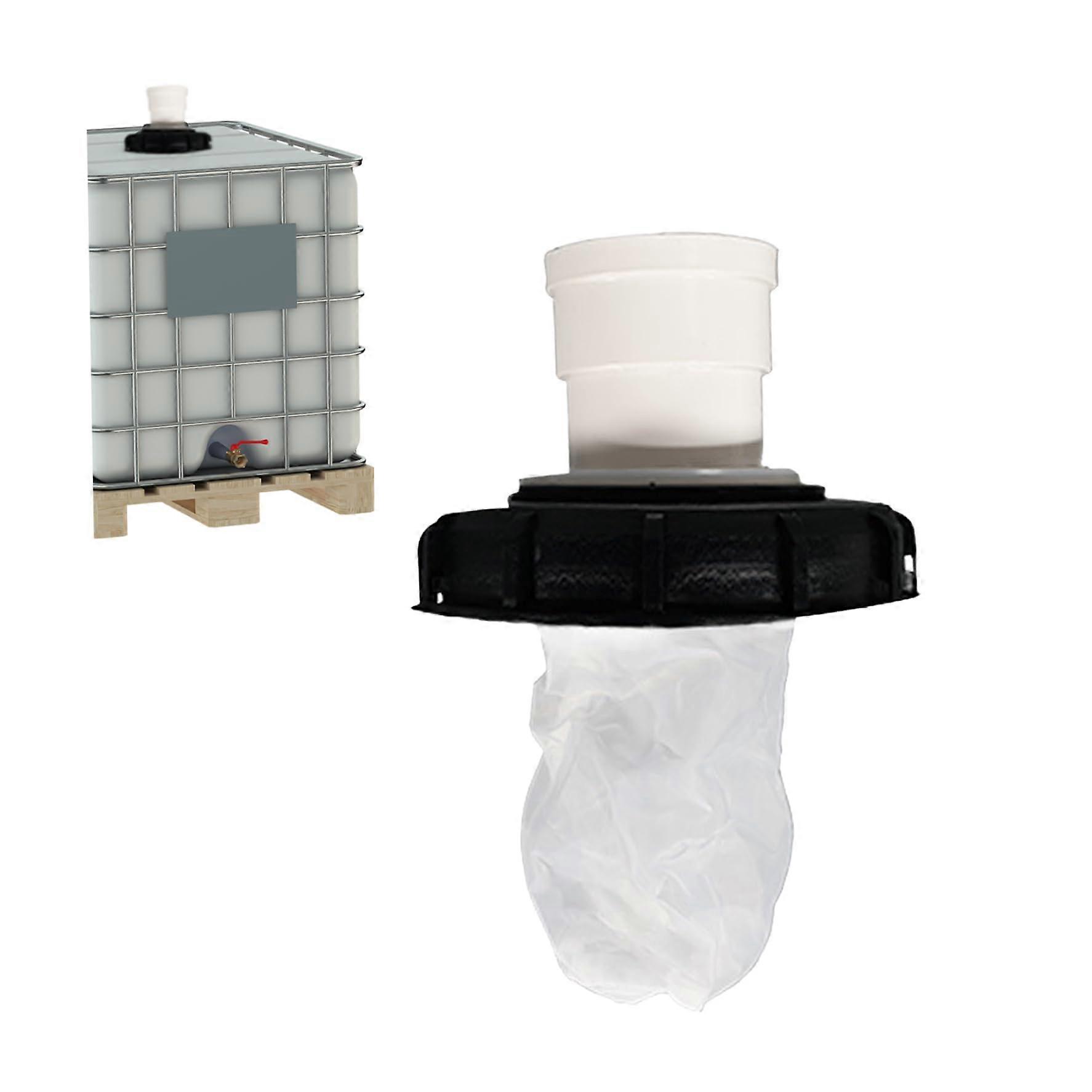IBC tank cover, 6, 50 inch, straight head, nylon plastic, reusable, lightweight