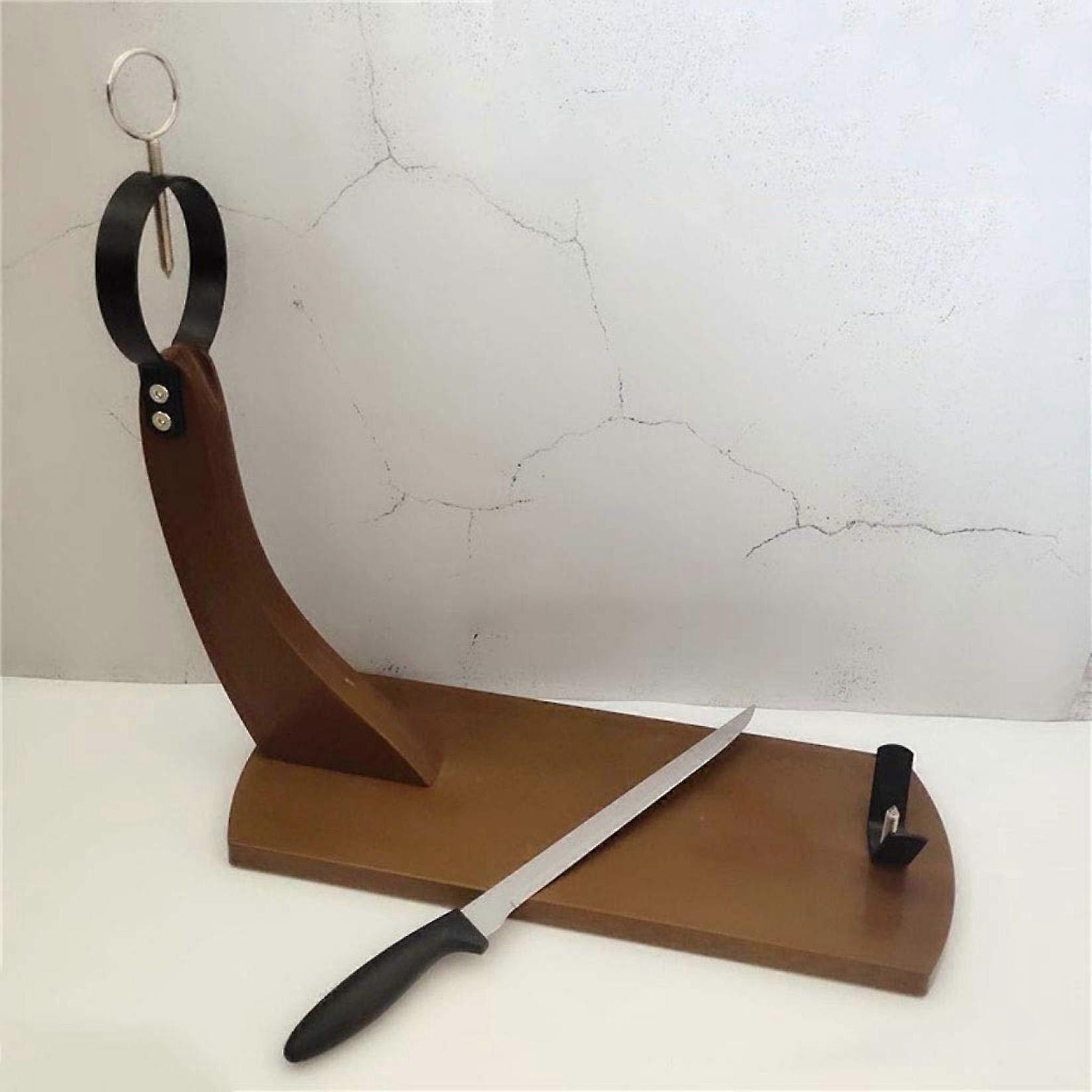 Original Ham Holder Stand for Italian & Spanish Ham Slices, Plastic Design with Adjustable Size and Easy Attachment