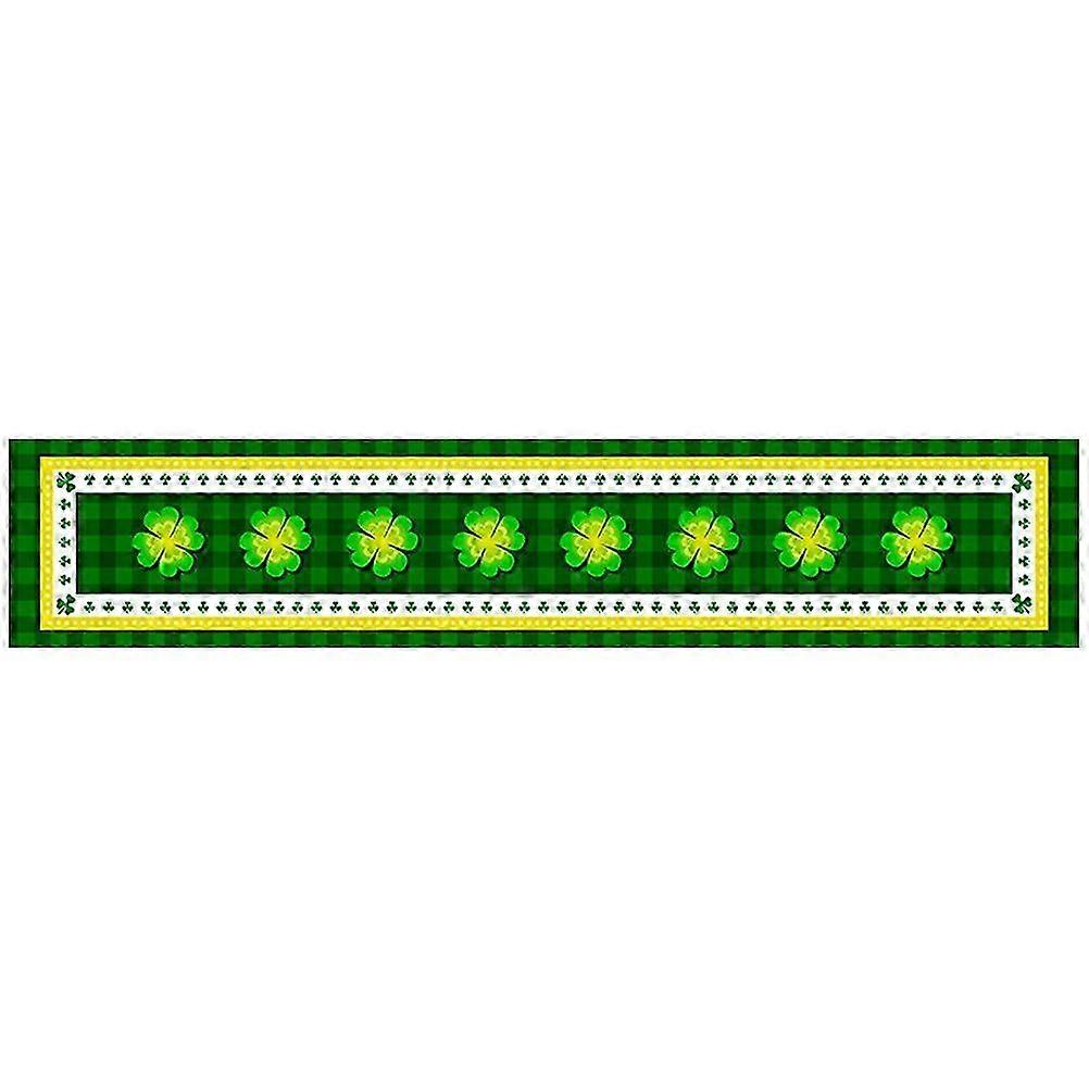 St Patricks Day Theme Design Table Runner St Patricks Day Decorative Table Runner for Party