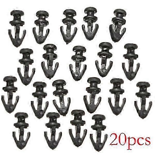 20 pcs Door Seal Threshold Sealing Strip Clips for Compatible Models of Certain Brand Vehicles Mk2 Mk3 Mk4