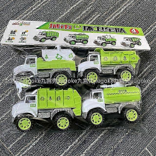 子供用おもちゃの乗り物セット:消防車、掘削機、クレーン、ダンプトラック、ミキサートラック、衛生車両で遊びを楽しませましょう!