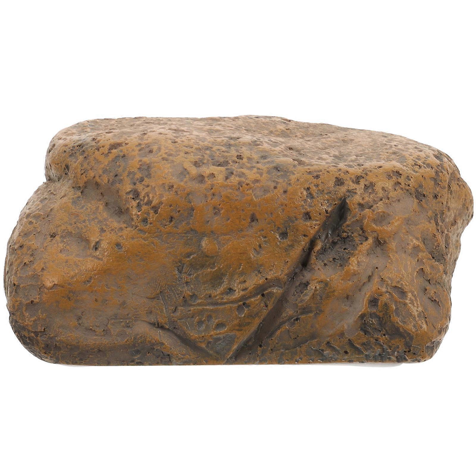 Sturdy Artificial Stone Key Hider for Outdoor Garden – Realistic Faux Rock Design for Hidden Key Storage and Exterior Decoration