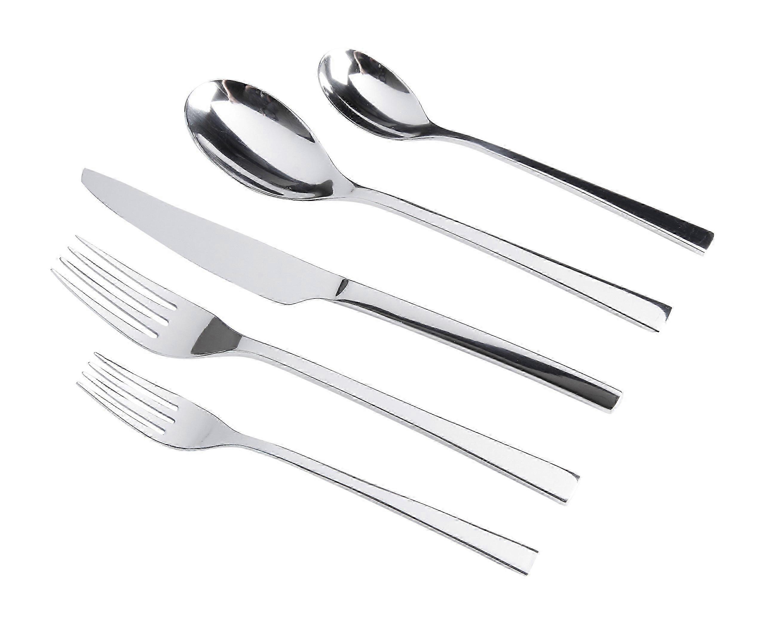 2025 20 Piece Forged Stainless Steel Flatware Set