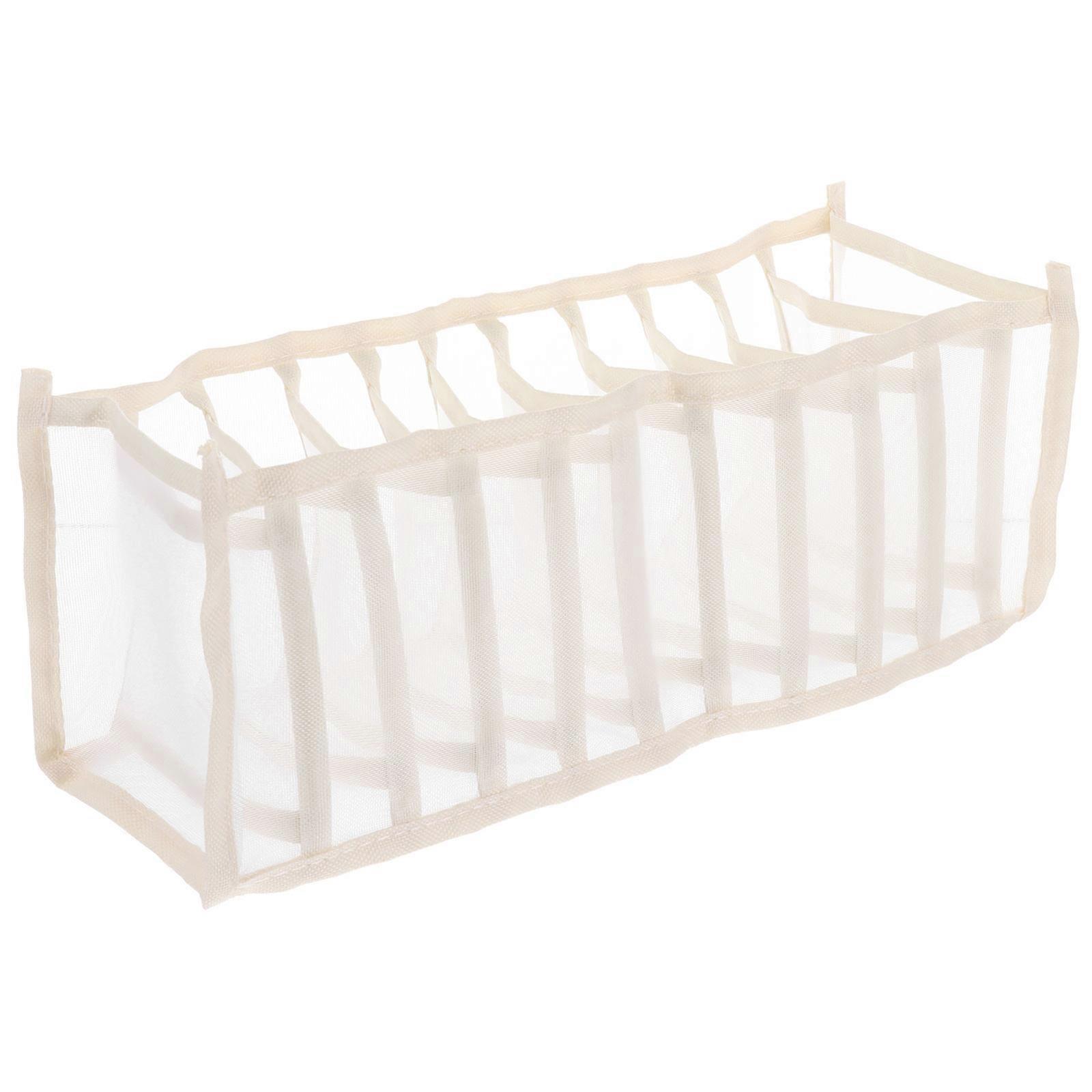 Undergarment Organizer Bra Organizer Container Rectangular Shape For Women Men Home Use 1Pack