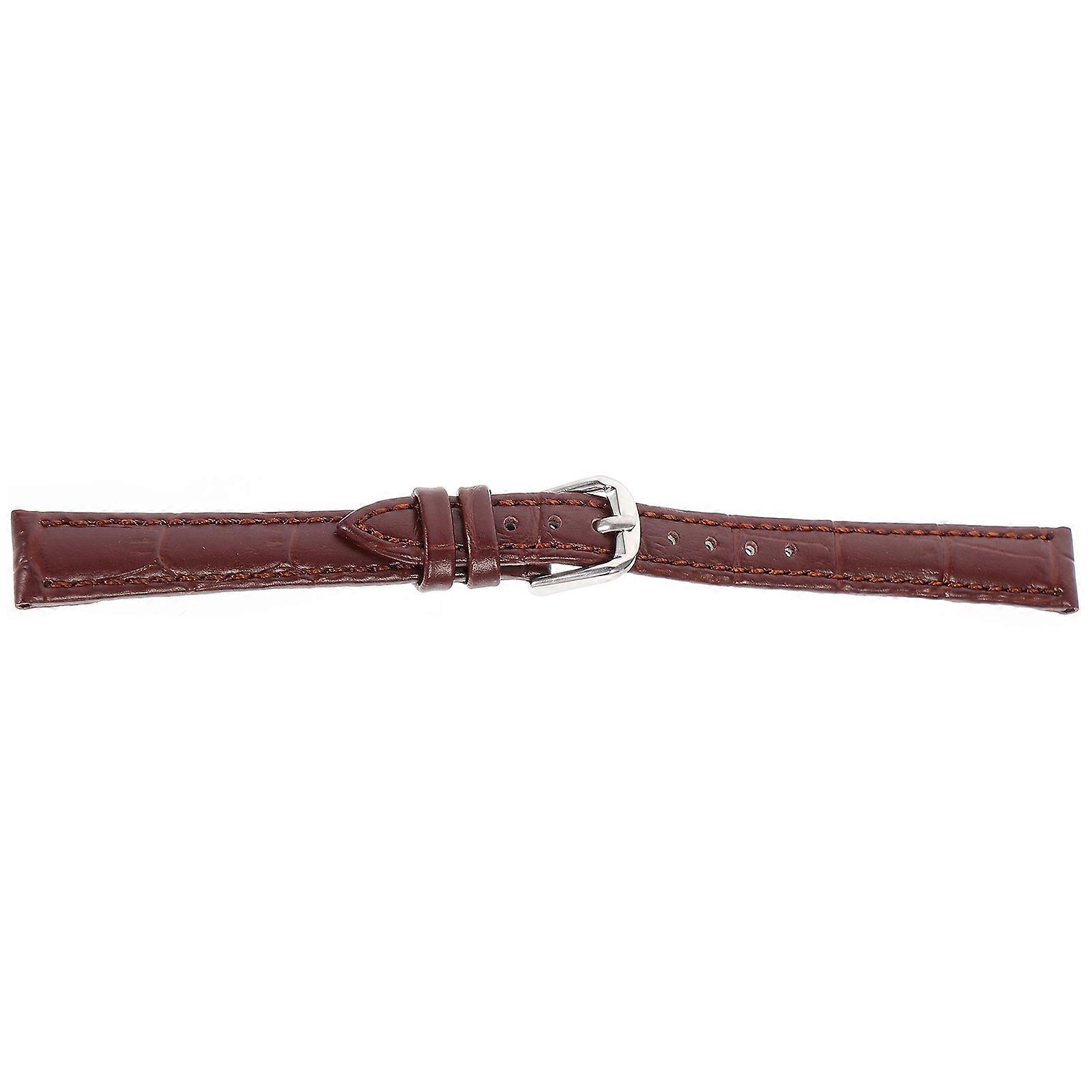 Classic Retro Watch Strap Made of Durable Artificial for Watch Brown Adjustable Size