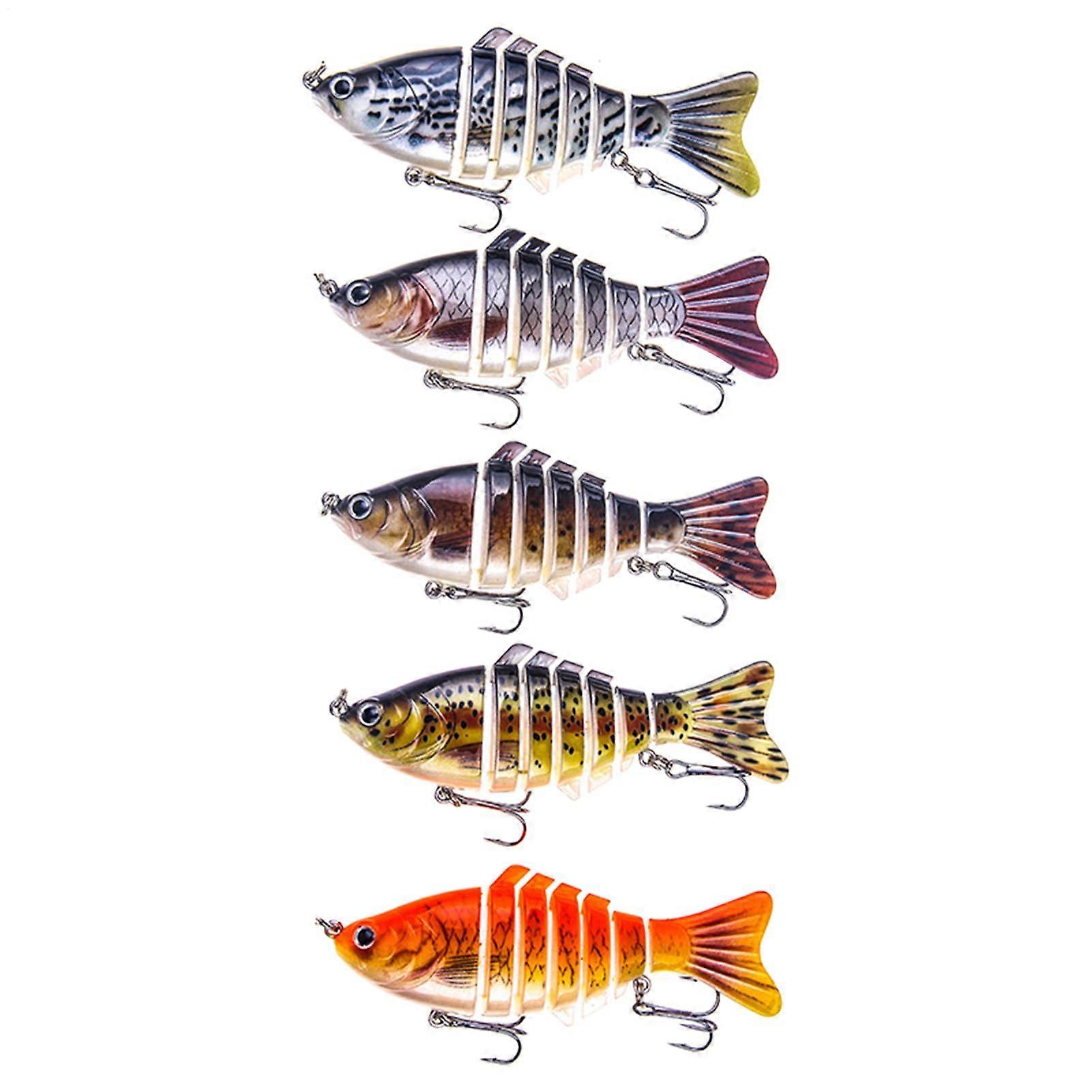 Bait for perch, fishing bait for river fishing, 3D realistic robotic bait for saltwater and freshwater – for trout and catfish