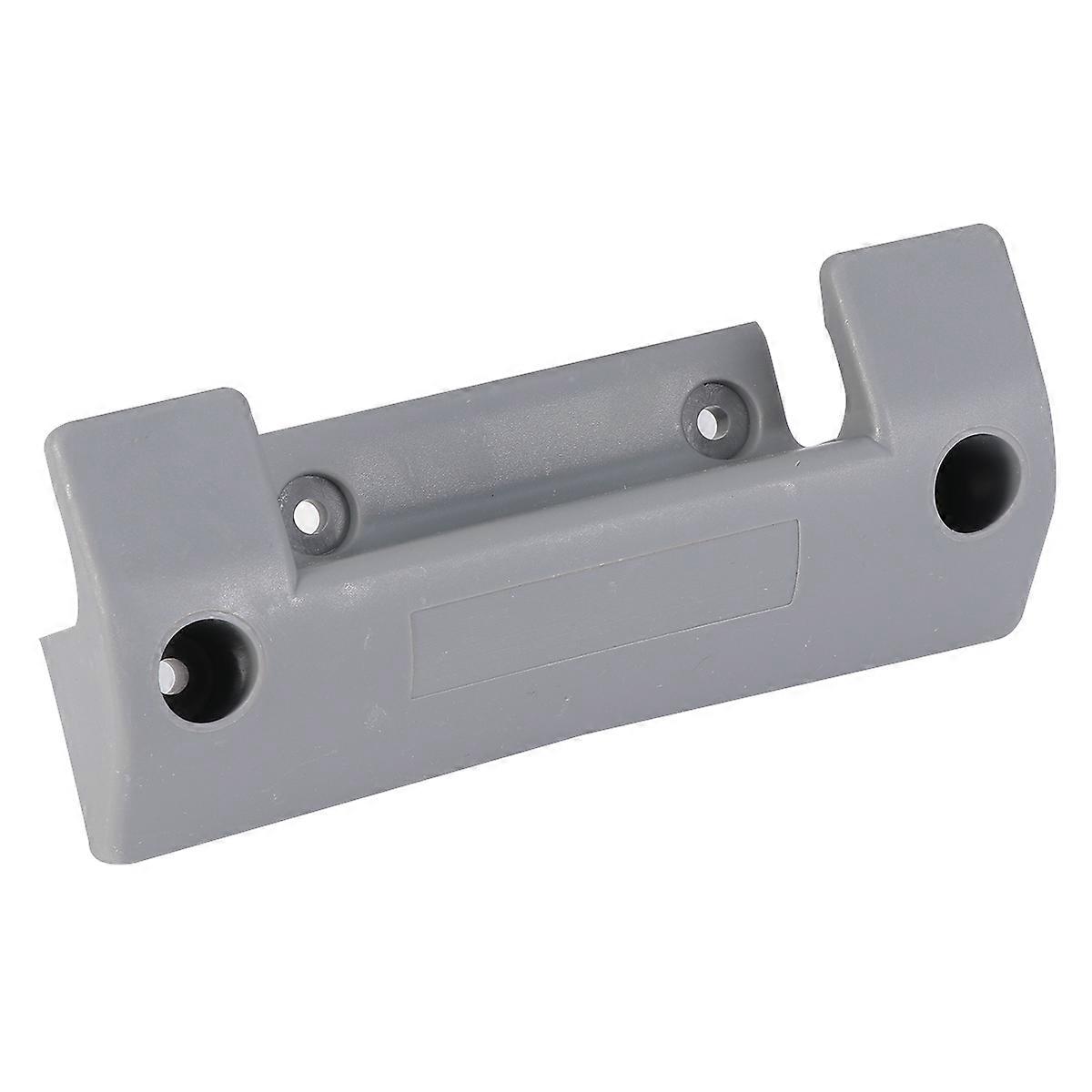 Hose Pipe Holder Wall Mounted Water Pipe Frame Hooks Grey Plastic Space Saving 1PC