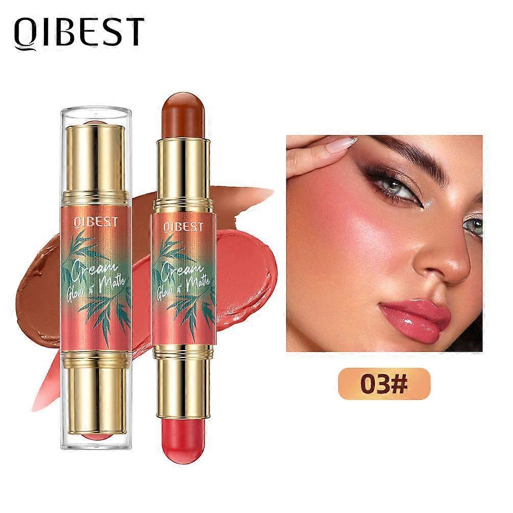 Butter Glow & Go Multiuse Stick, Ultra-Creamy Radiant Finish Formula with Murumuru Butter, Double Contour Stick for Cheeks, Eyes and Lips