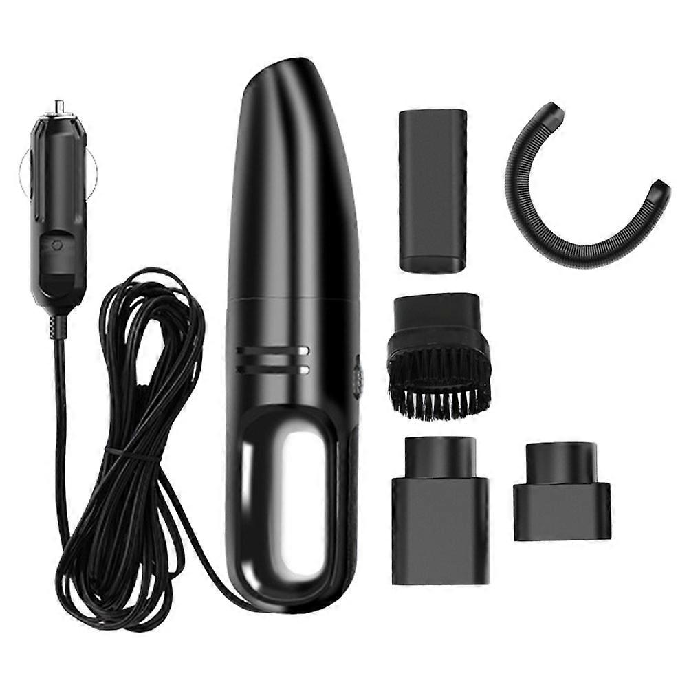 Aspirator de praf 6000Pa 120W Aspirator Aspirator puternic Colector de praf pentru curățarea mașinii Curățenie la domiciliu 33X8cm Negru 1Set