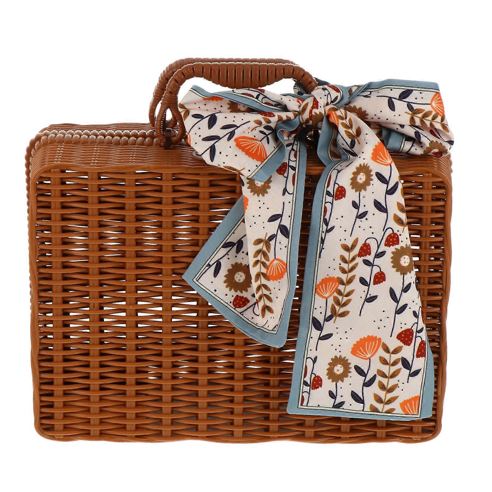 Candy Organizer Portable Wedding Candy Case Assorted Color 26x18x10cm Large-capacity present-giving Women Couples 1Pcs