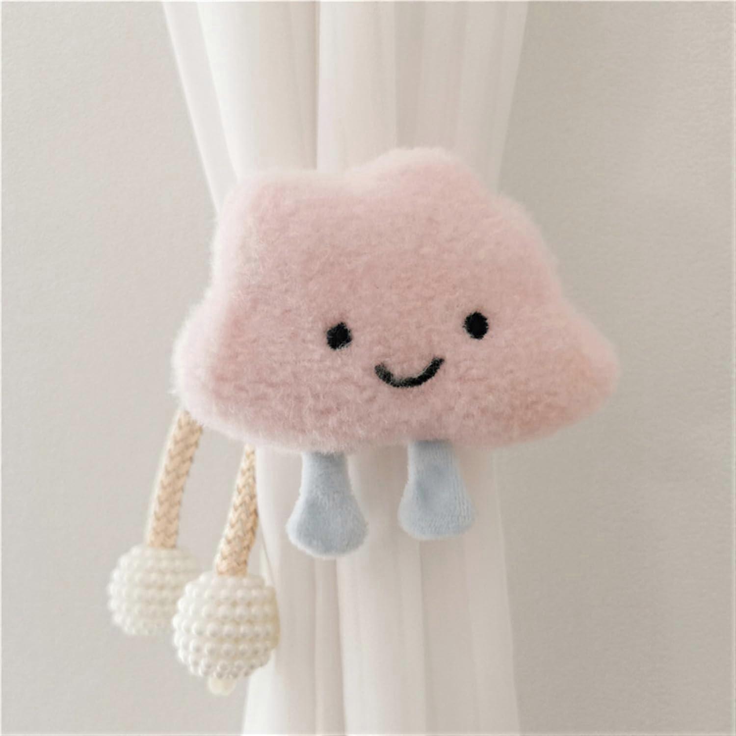 Two-piece curtain tie set
