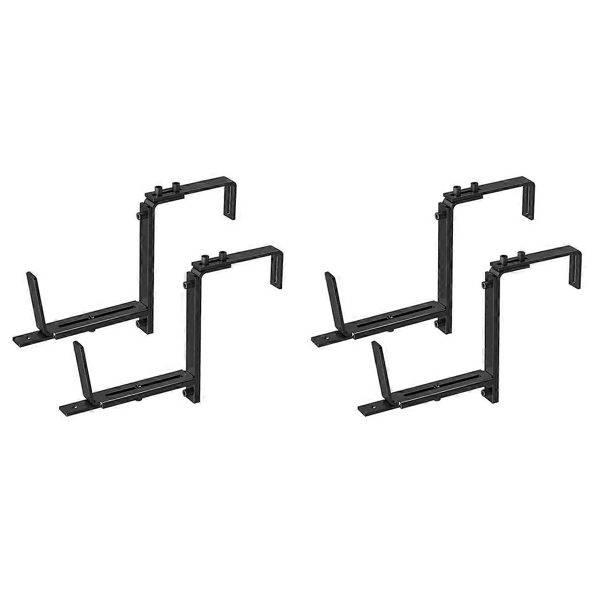 2PCS Adjustable Planter Box Bracket (6 to 12.5 Inches)