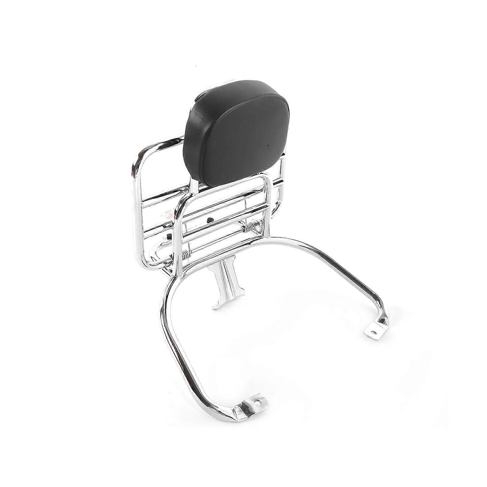 Robust carrier rack with backrest block for spring/sprint 150