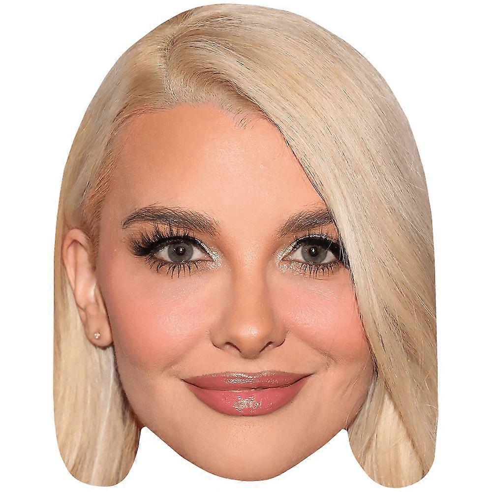 Emily Sears (Smile) Big Head. Larger than life mask.