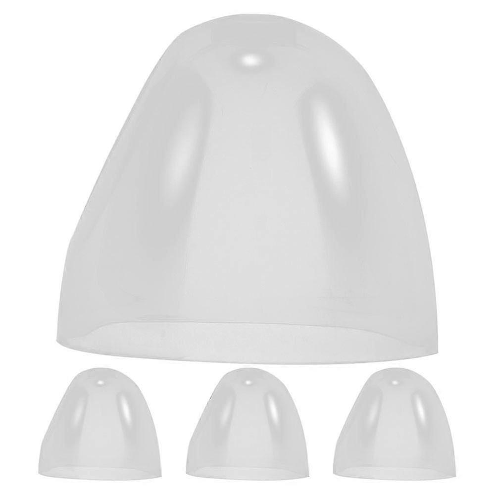 4pcs Reusable Leak-proof Plastic Caps for Baby Bottles