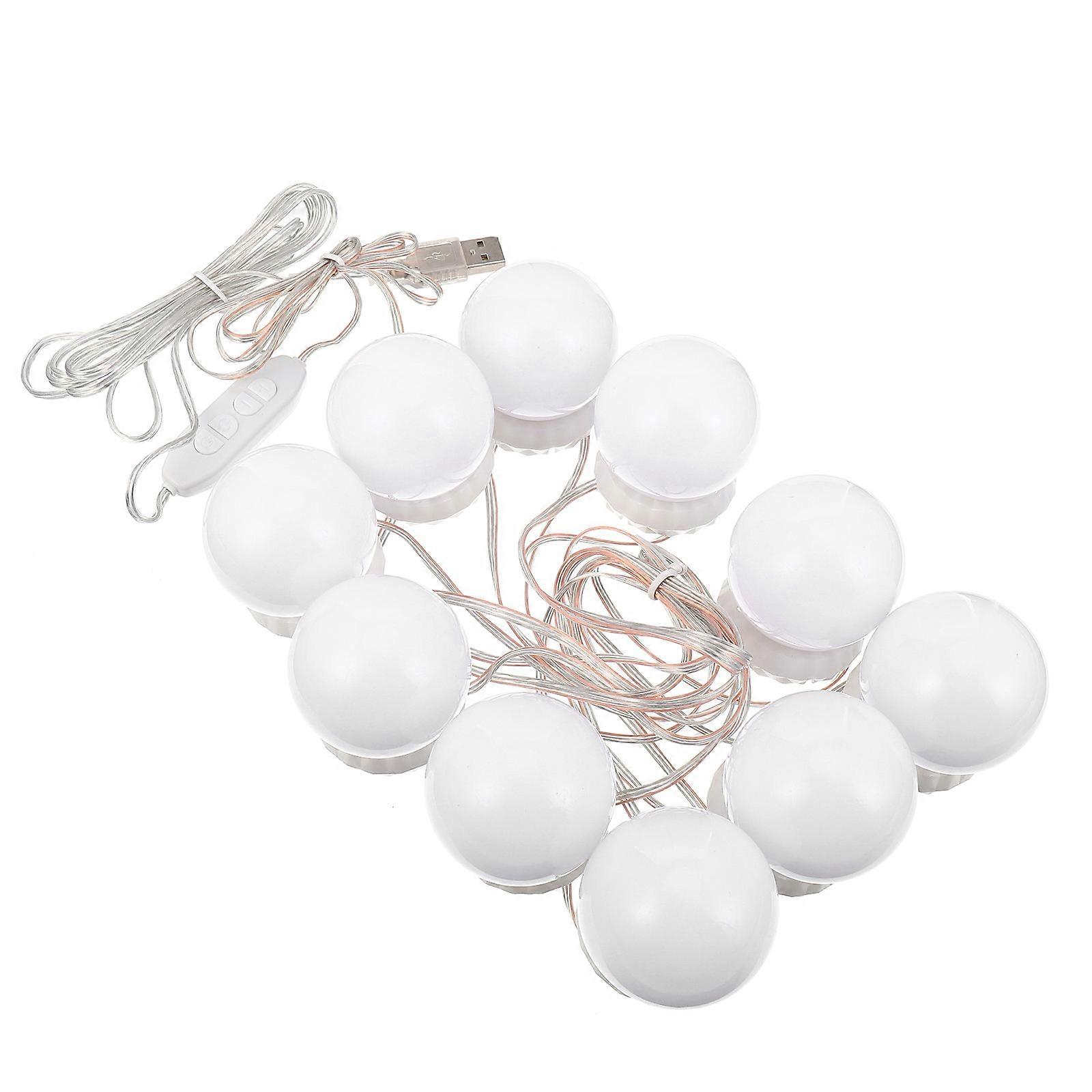 Dressing Table Makeup Light Vanity Lights For Mirror Attics Decoration White 5x4cm 1Set