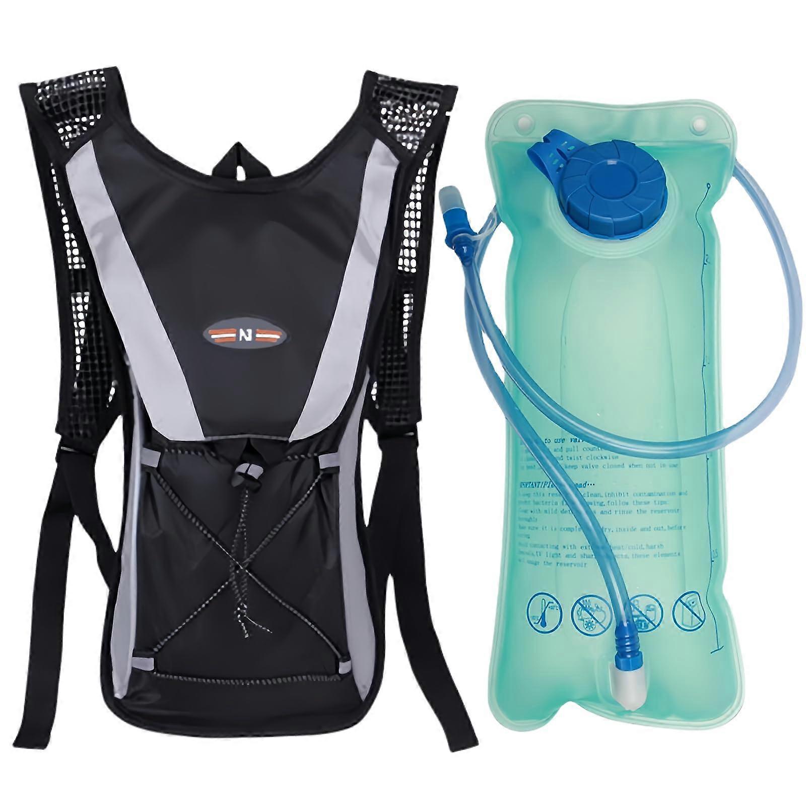 2L Hydration Pack with Bladder: Running Backpack BPAFree for Outdoor